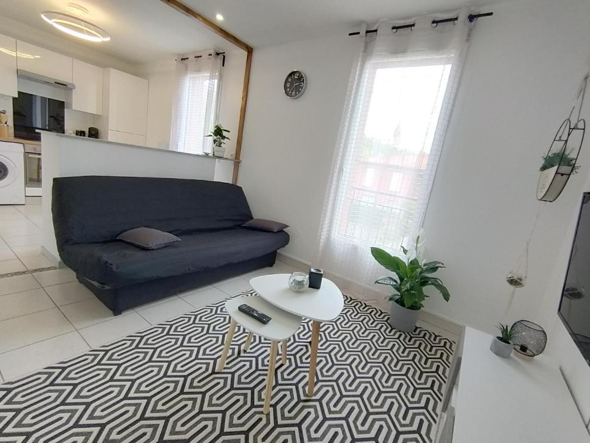 Le Cosy Eurocentre ► Terrasse ► Parking ► Wifi ► 24/24 Apartment Castelnau-d'Estretefonds Luaran gambar